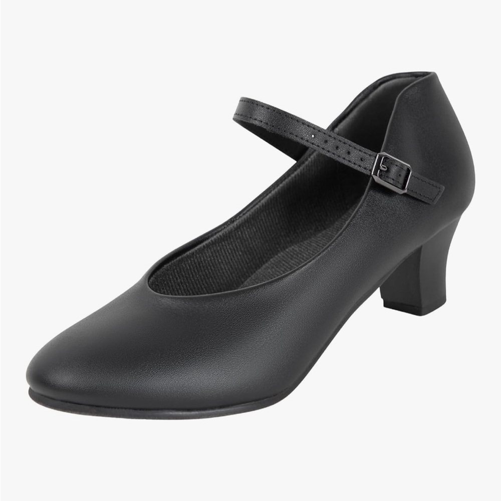 Classic Black Mary Jane character shoes/heels